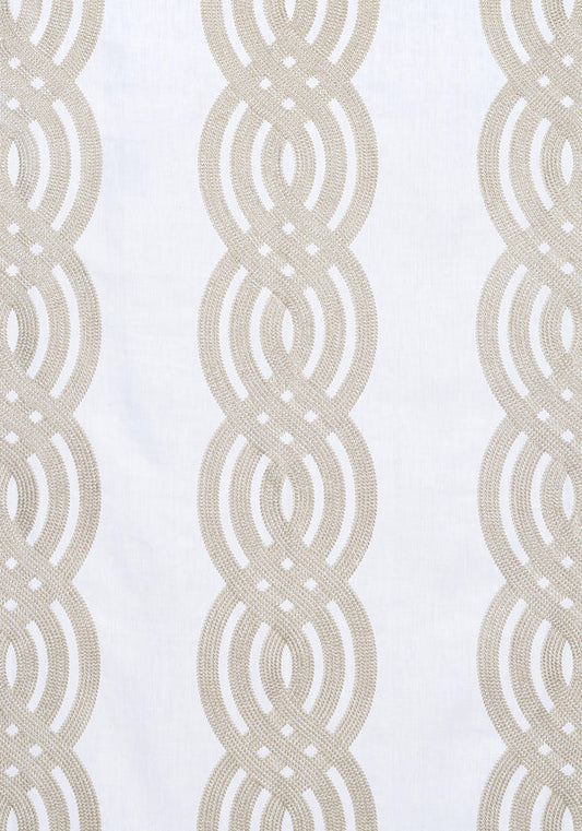 Thibaut Braid Embroidery Fabric W710804