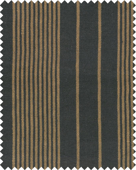 Mindthegap Newport Stripes Heavy Linen 59" X 39.4" Fabric FB00079