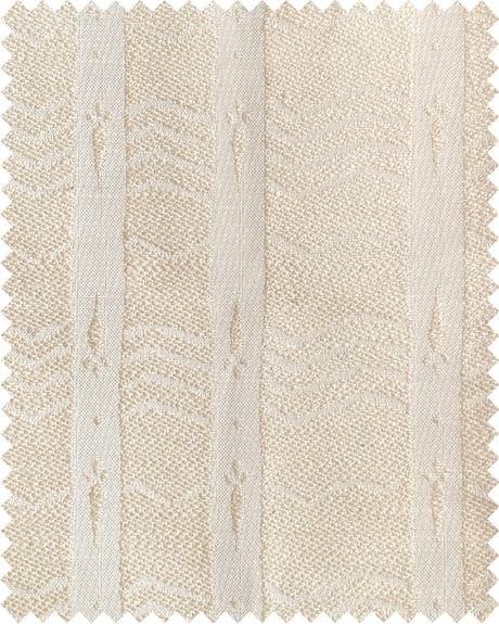Mindthegap Whitelake Jacquard Woven Fabric 55" X 39.4" Fabric FB00080