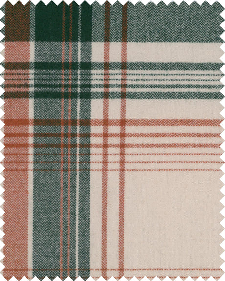 Mindthegap Monterey Plaid Woven Fabric 59" X 39.4" Fabric FB00089