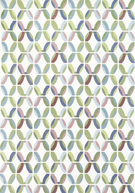 Thibaut Passageway Embroidery Fabric W745001