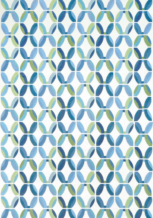 Thibaut Passageway Embroidery Fabric W745000