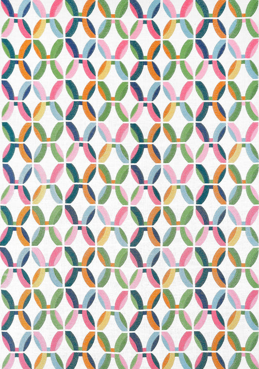 Thibaut Passageway Embroidery Fabric W745003