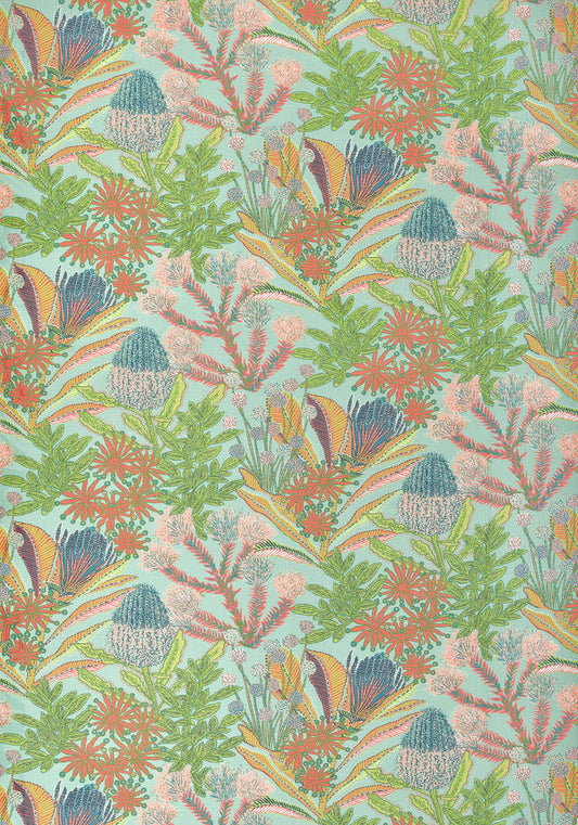 Thibaut Protea Print Fabric F81761