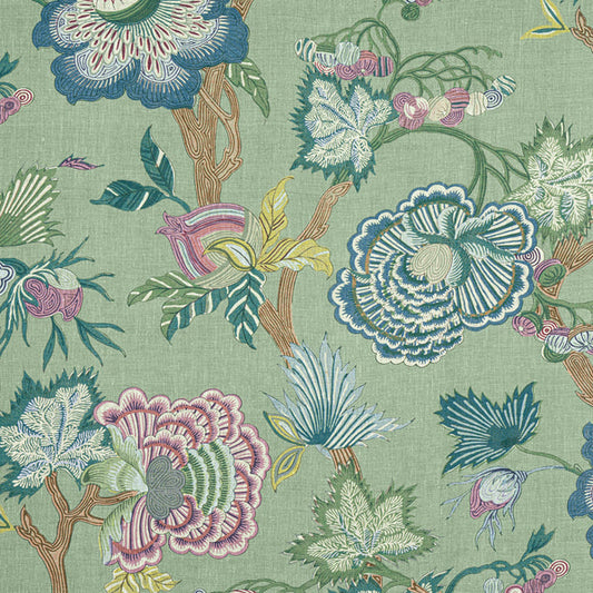 Thibaut Indienne Jacobean Fabric F936416