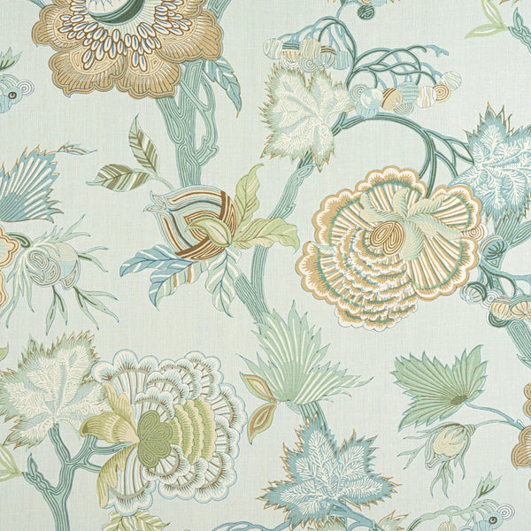 thibaut indienne jacobean fabric f936417
