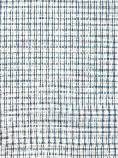 Scalamandre Astor Check Indigo Fabric - SCALA 26983-002