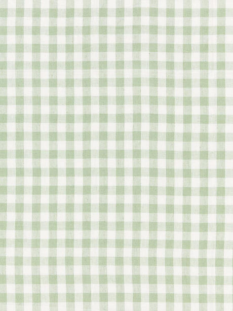 scalamandre swedish linen check willow fabric - scala 27166-003