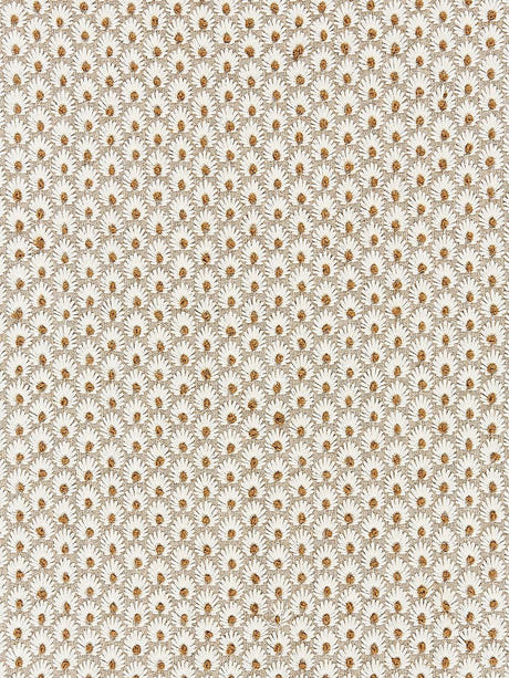 scalamandre fleur embroidery flax fabric - scala 27123-003