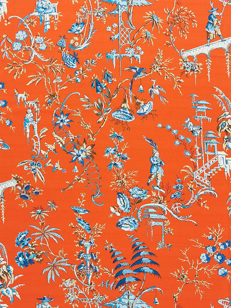 scalamandre nanjing mandarin fabric - scala 16552-004