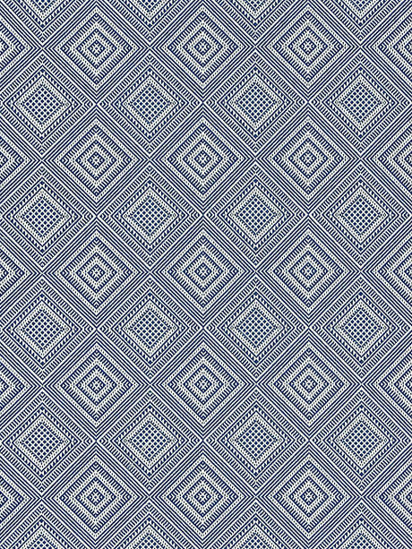 scalamandre antigua weave indigo fabric - scala 27197-005