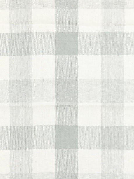 scalamandre westport linen plaid mineral fabric - scala 27135-006