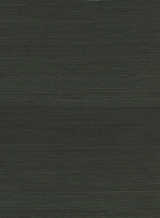 Seabrook Jute Black Wallpaper