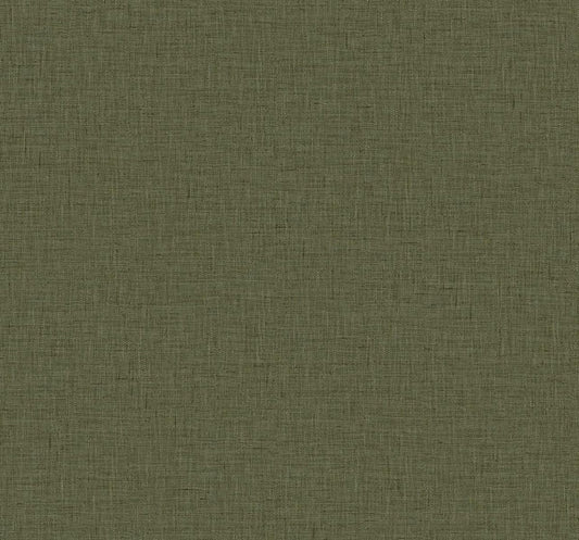 Seabrook Stretford Linen Leaf Wallpaper