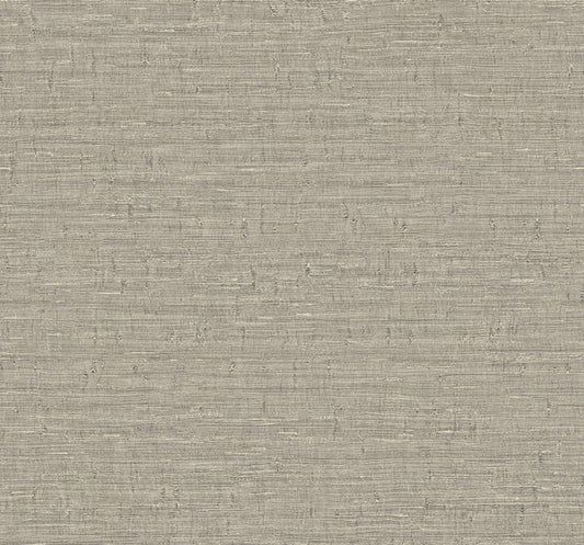 Seabrook Wilslow Weave Storm Cloud Wallpaper