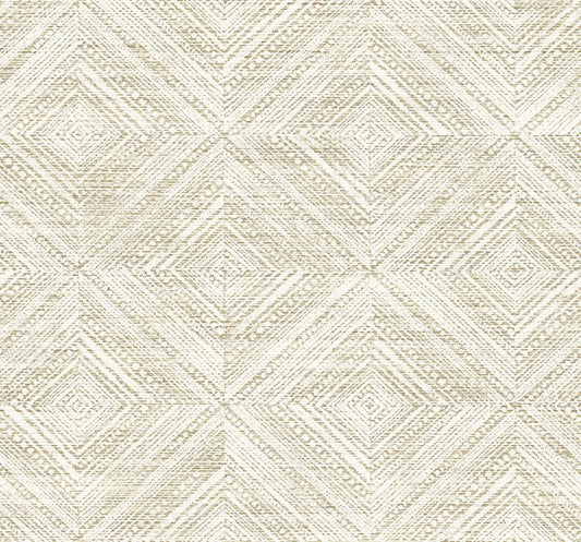 Seabrook Leigh Diamond Powder Wallpaper
