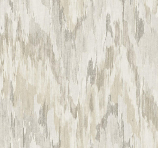 Seabrook Bowdon Watercolor Stringcloth Wool Wallpaper