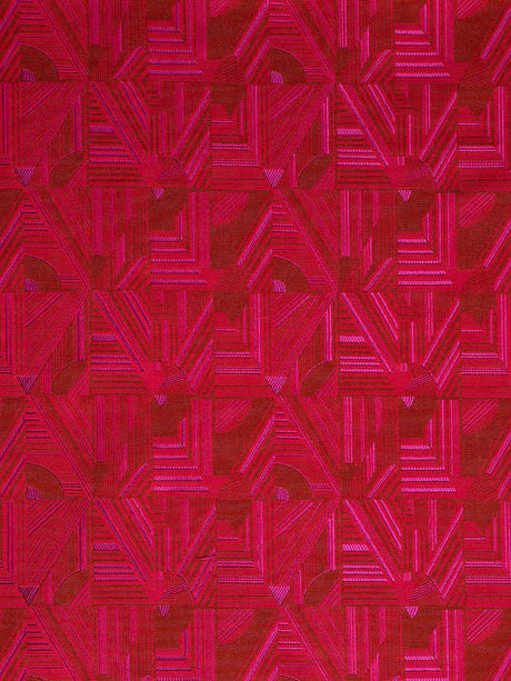 scalamandre kasai rose shocking fabric - scala h00566-005