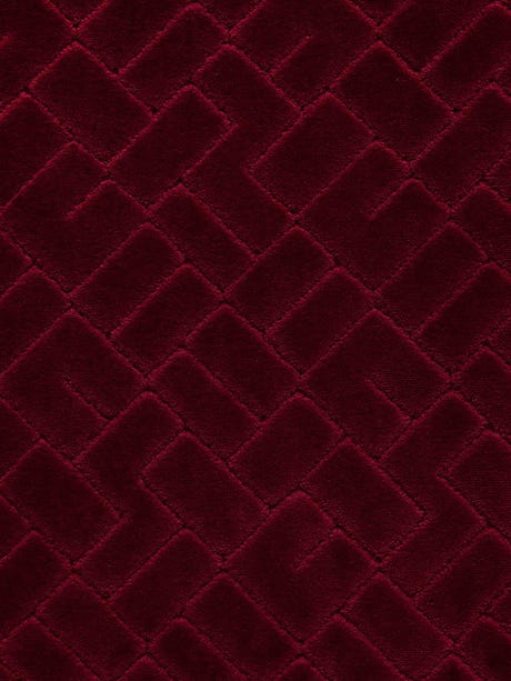 scalamandre vallauris velvet syrah fabric - scala h00576-010