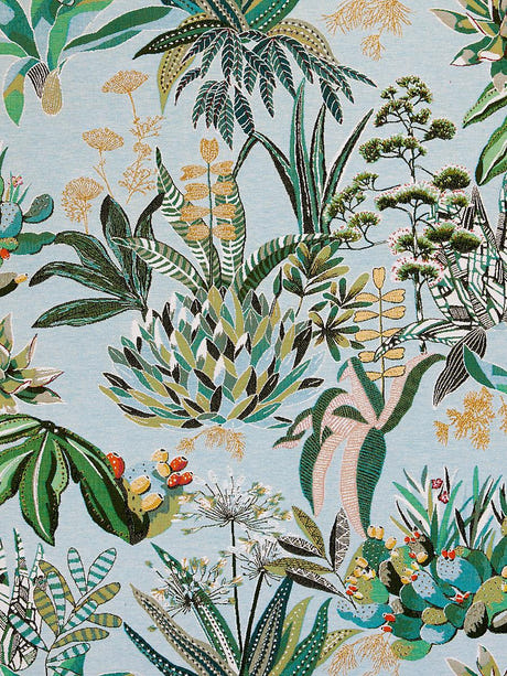 scalamandre maquis tapestry agave fabric - scala h00579-001
