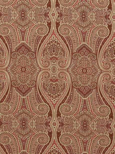 scalamandre paisley jacquard boheme fabric - scala h00582-001