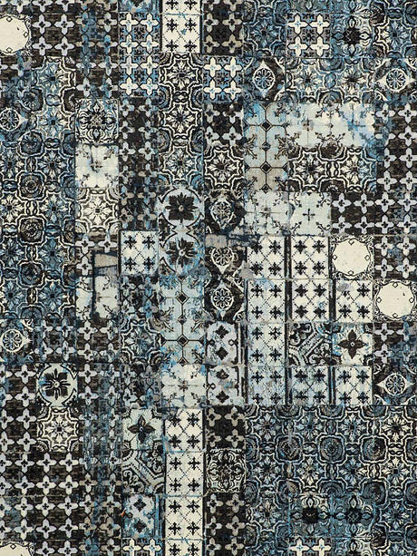 scalamandre azulejos tapestry ciel fabric - scala h03463-004