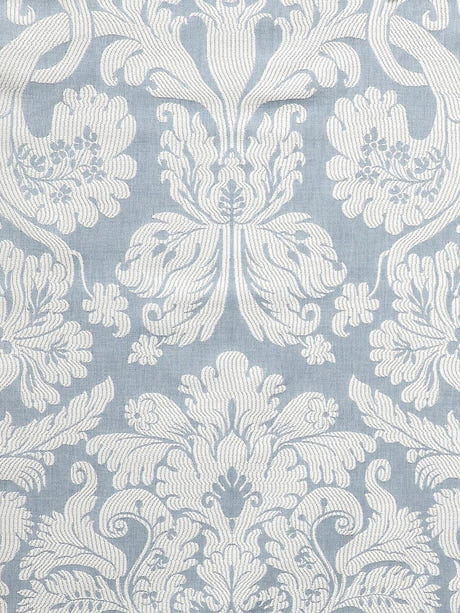 scalamandre vignes celeste fabric - scala h04235-004