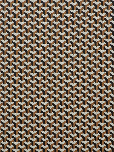 scalamandre ceramic m1 havane fabric - scala h07550-001