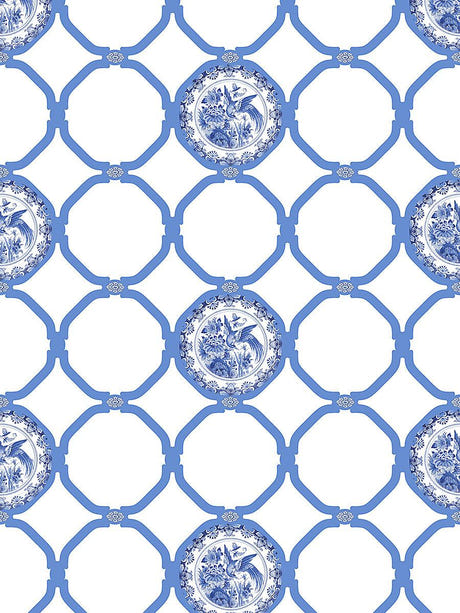 scalamandre eternity blue fabric - scala n4eter-001