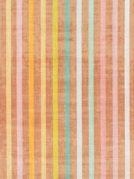 scalamandre grand stripe printed velvet brights fabric - scala n4gran-001