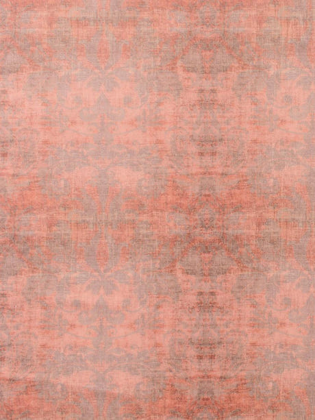 scalamandre palace damask printed velvet clay fabric - scala n4pala-006