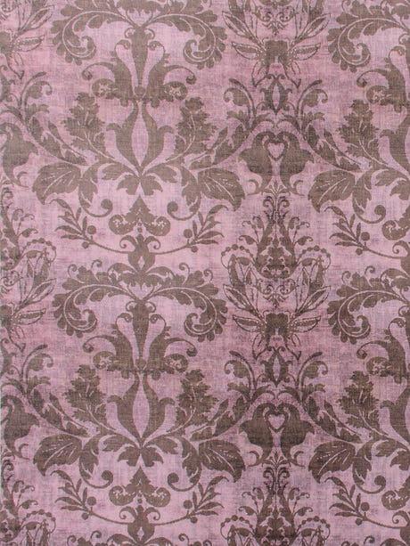 scalamandre palace damask printed velvet blush fabric - scala n4pala-008