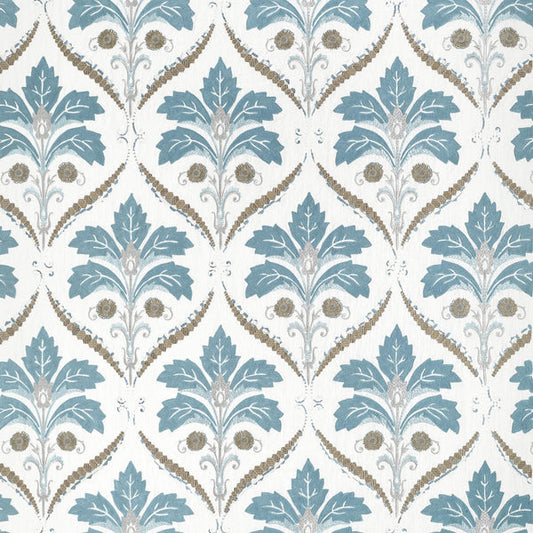 Thibaut Kendall Damask Embroidery Fabric W710509