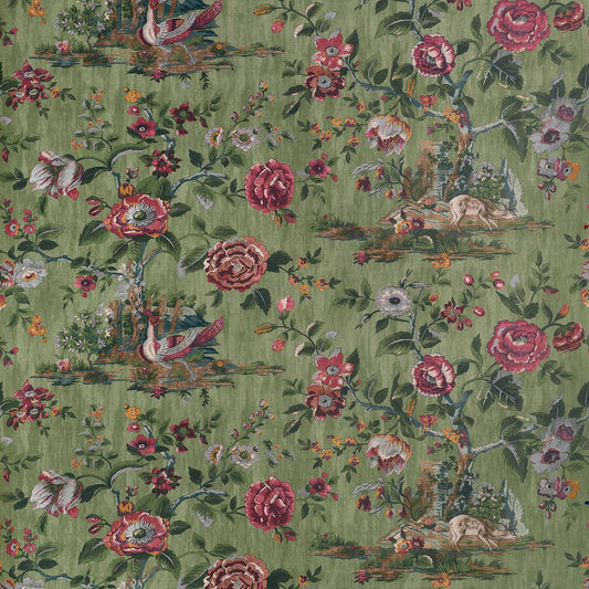 Thibaut Forest Lodge Green Wallpaper (Wide Width) TWW10542