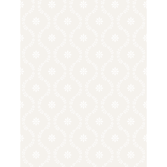 Cole & Son - Clandon - Snow - 88/3012.CS.0