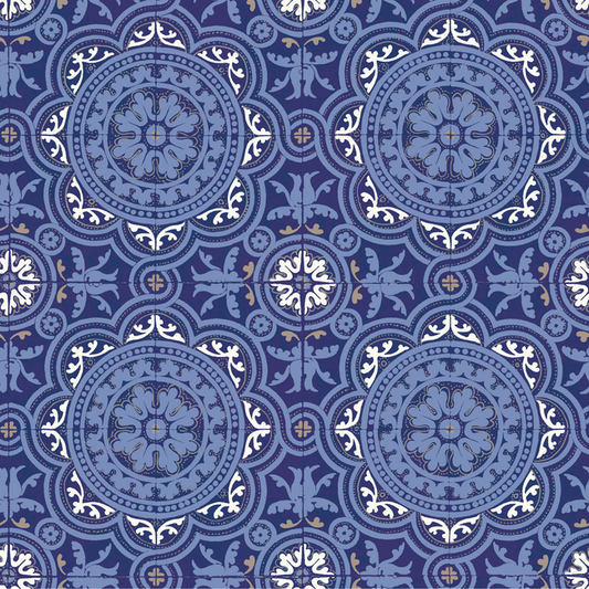 Cole & Son - Piccadilly - Blue - 94/8044.CS.0