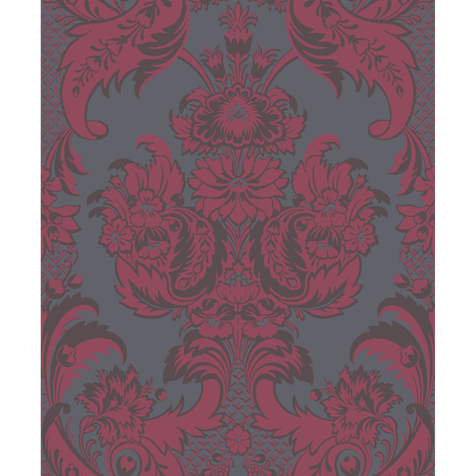 Cole & Son - Wyndham - Red And Slate - 94/3018.CS.0