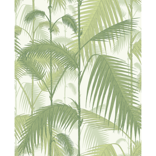 Cole & Son - Palm Jungle - Olive Gre/White - 95/1001.CS.0
