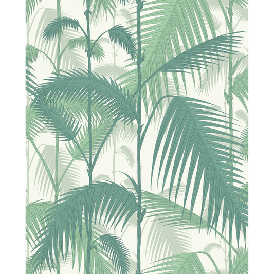 Cole & Son - Palm Jungle - Forest Gre/W - 95/1002.CS.0