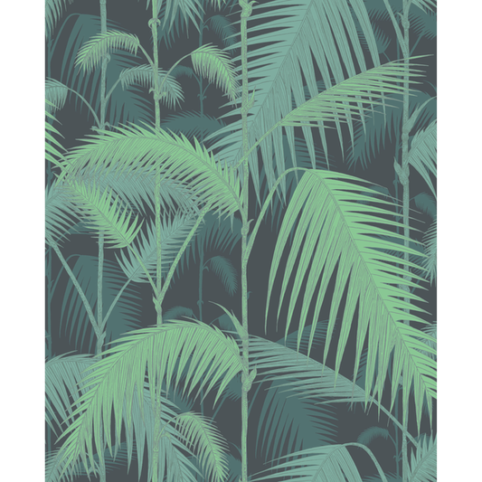 Cole & Son - Palm Jungle - Green/Black - 95/1003.CS.0