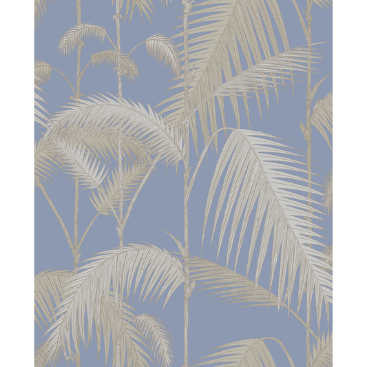 Cole & Son - Palm Jungle - Straw & Blue - 95/1006.CS.0