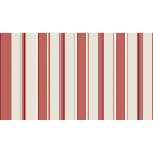 Cole & Son - Cambridge Str - Red And Sand - 96/1001.CS.0