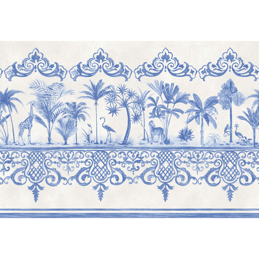 Cole & Son - Rou Border - Cobalt Blue - 99/10042.CS.0