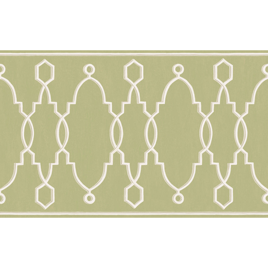 Cole & Son - Parterre Border - Leaf Green - 99/3012.CS.0
