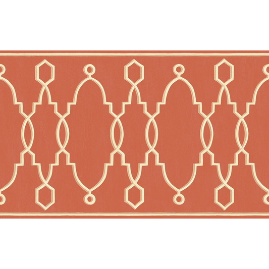 Cole & Son - Parterre Border - Red - 99/3018.CS.0