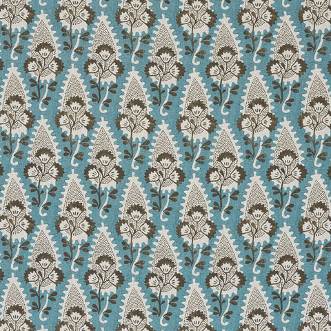 Anna French AF15122 Cornwall Brown and Slate Fabric