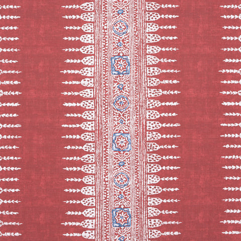 Anna French AF15138 Javanese Stripe Red Fabric