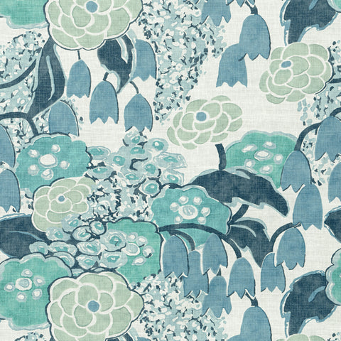 Anna French AF23105 Laura Blue Fabric