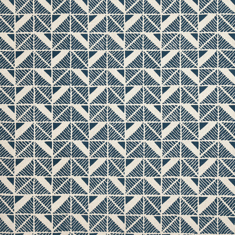 Anna French AF23119 Bloomsbury Square Navy Fabric