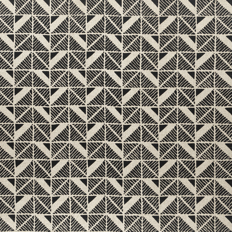 Anna French AF23120 Bloomsbury Square Black Fabric